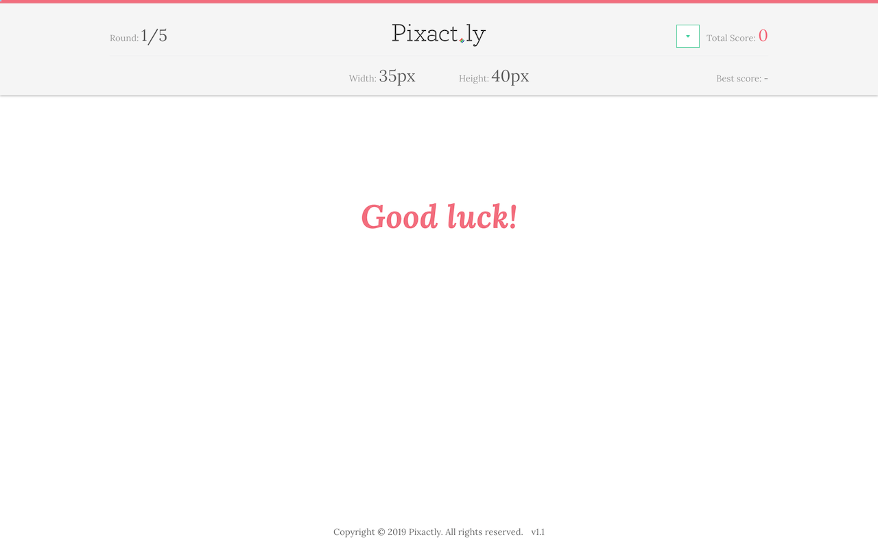 Pixact.ly screenshot