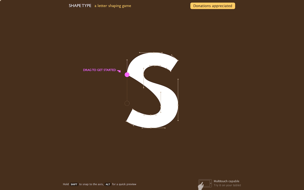 Shape Type screenshot