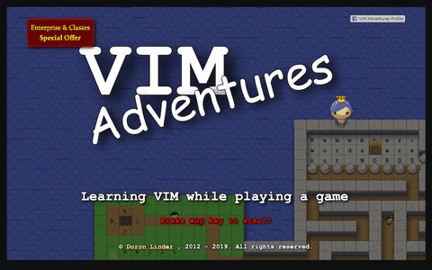 VIM Adventures screenshot